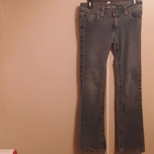 ONE TUFF BABE STRETCH LOW RISE 90's Y2K BOOTCUT JEANS 11/12